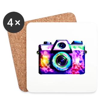 Photographing Photographer Camera Photographer Funny - Coasters (set of 4) - white - Front