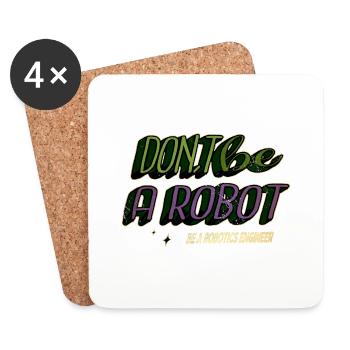 statement christmas pajama this awesome geek gift - Untersetzer (4er-Set) - Weiß - Vorne