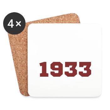 Original 1933 - Coasters (set of 4) - white - Front
