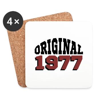 Original 1977 - Coasters (set of 4) - white - Front
