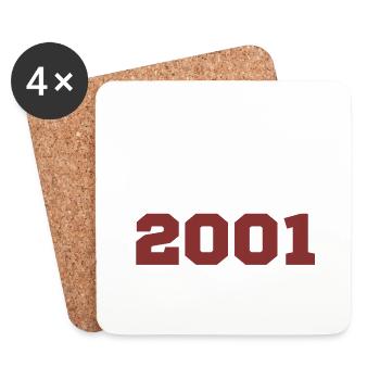 Original 2001 - Coasters (set of 4) - white - Front