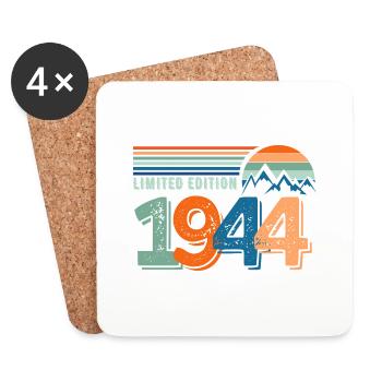 Limitierte Auflage 1944 - Untersetzer (4er-Set) - Weiß - Vorne