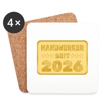 since 2026 - Coasters (set of 4) - white - Front