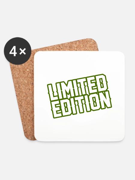 limited edition stempel - Untersetzer (4er-Set) - Weiß