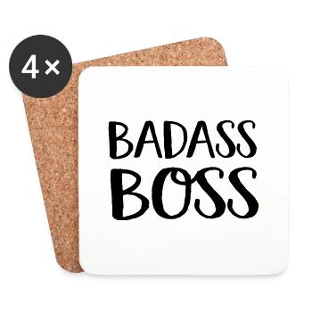 Boss - Untersetzer (4er-Set) - Weiß - Vorne