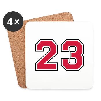 23__f2 - Coasters (set of 4) - white - Front