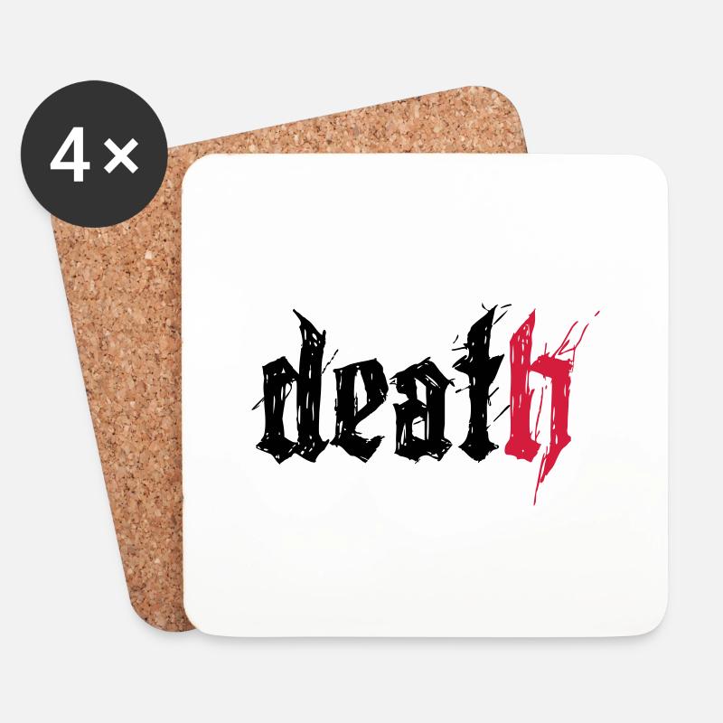died - Untersetzer (4er-Set) - Weiß
