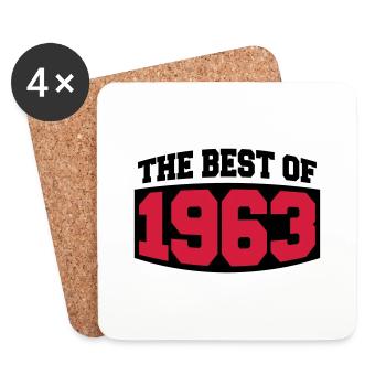 The Best Of 1963 - Dessous de verre (lot de 4) - blanc - Devant