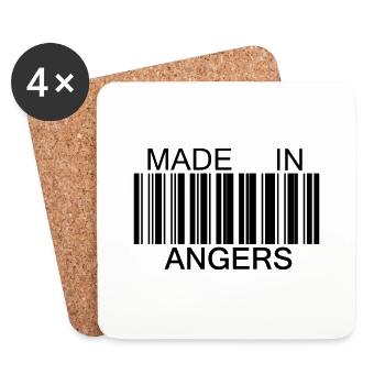 Made in Angers - Coasters (set of 4) - white - Front