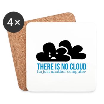 cloud - Untersetzer (4er-Set) - Weiß - Vorne
