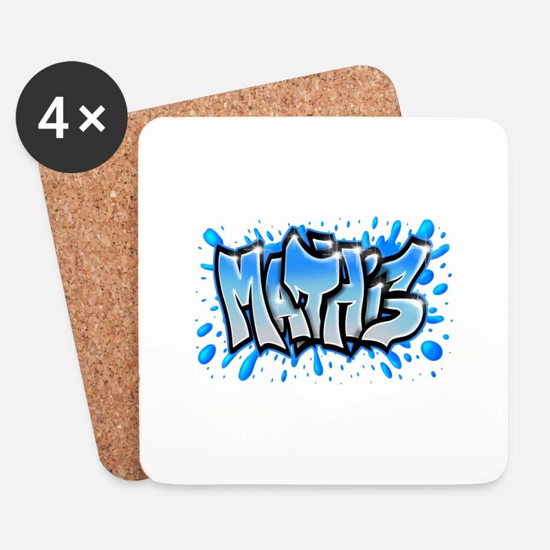 Mathis - Untersetzer (4er-Set) - Weiß