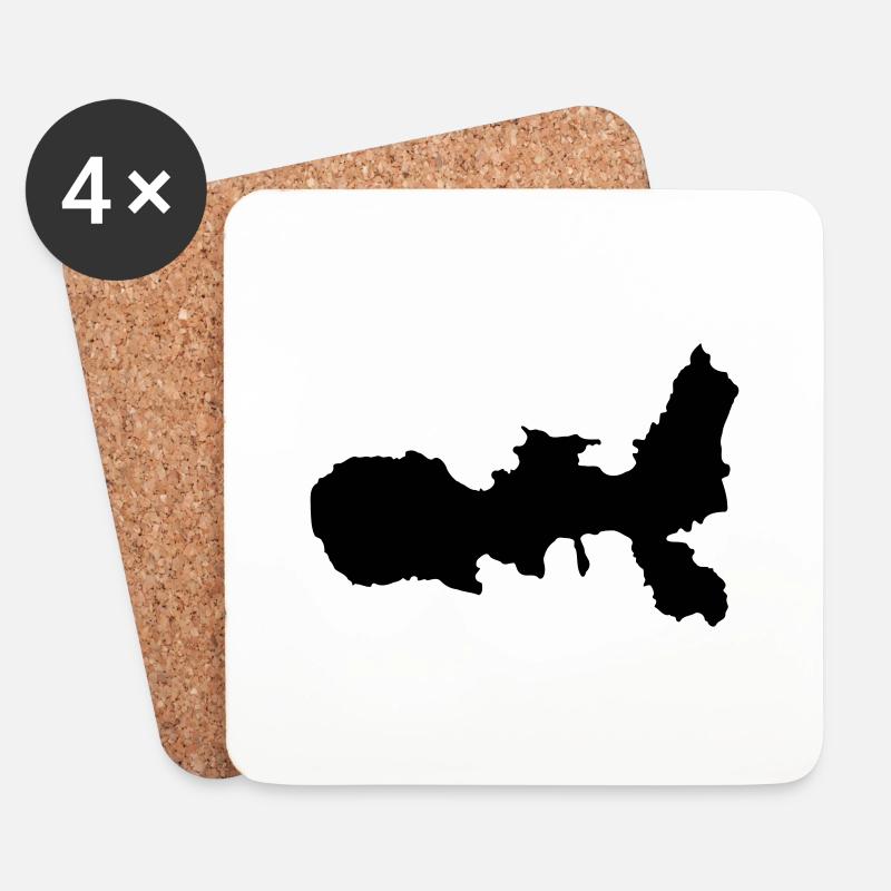 Elba - Untersetzer (4er-Set) - Weiß