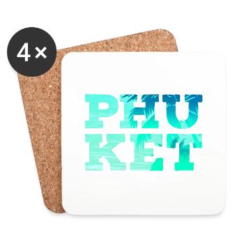 Phuket - Coasters (set of 4) - white - Front