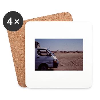 A Car - Untersetzer (4er-Set) - Weiß - Vorne