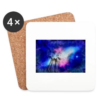 ANGELS5 - Coasters (set of 4) - white - Front