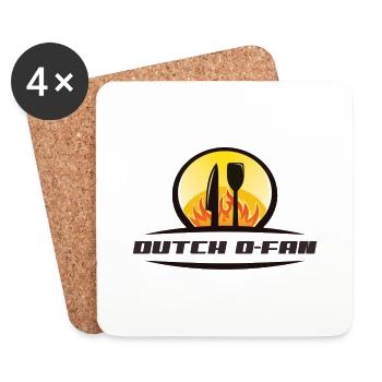 ESIM - Dutch O-Fan - Untersetzer (4er-Set) - Weiß - Vorne
