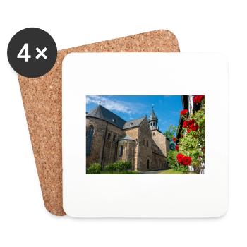 Pfarrkirche St. Peter und Paul Goslar - Untersetzer (4er-Set) - Weiß - Vorne