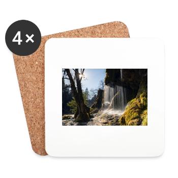 Veil Falls - Coasters (set of 4) - white - Front