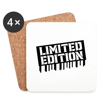 limited edition - Coasters (set of 4) - white - Front
