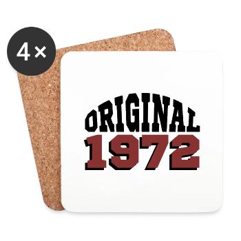 Original 1972 - Untersetzer (4er-Set) - Weiß - Vorne