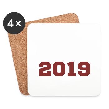 Original 2019 - Coasters (set of 4) - white - Front