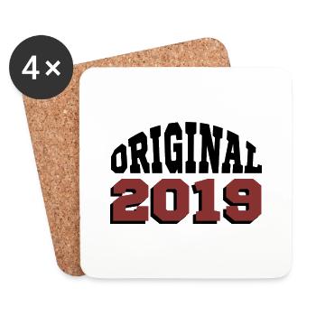 Original 2019 - Coasters (set of 4) - white - Front