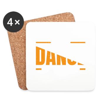 Best Dance Bro Ever 25 - Coasters (set of 4) - white - Front