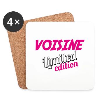 VOISINE LIMITIERTE EDITION - Untersetzer (4er-Set) - Weiß - Vorne