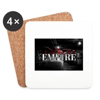 09A7083 expiredempire - Untersetzer (4er-Set) - Weiß - Vorne