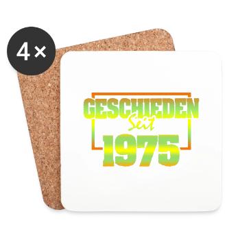 1975 - Coasters (set of 4) - white - Front
