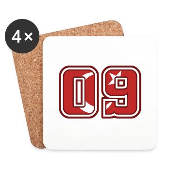 Aydın - Untersetzer (4er-Set) - Weiß - Vorne