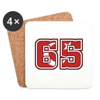 Van - Coasters (set of 4) - white - Front