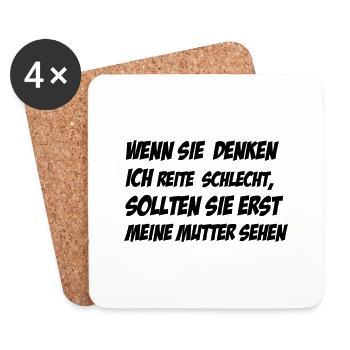 ride - Coasters (set of 4) - white - Front