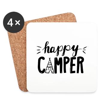 Camper - Untersetzer (4er-Set) - Weiß - Vorne