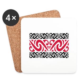 tattoos - Coasters (set of 4) - white - Front