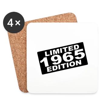 year 1965 limited edition - Coasters (set of 4) - white - Front