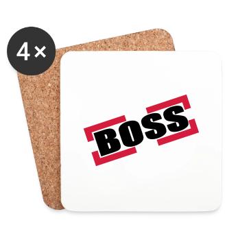 Capo - Dessous de verre (lot de 4) - blanc - Devant