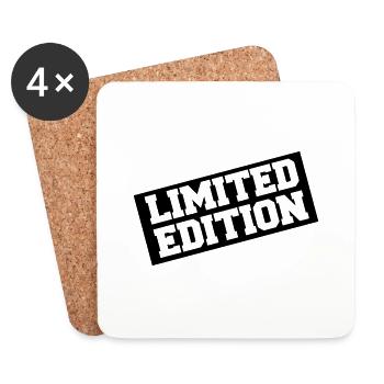 limited_edition - Coasters (set of 4) - white - Front