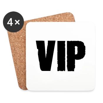 vip - Untersetzer (4er-Set) - Weiß - Vorne