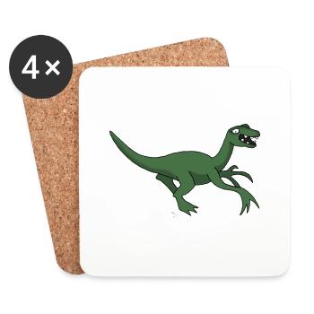 Dino 22 - Coasters (set of 4) - white - Front