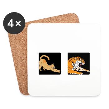 Np Nurse Practitioner Preceptor Funny meme gifts - Coasters (set of 4) - white - Front