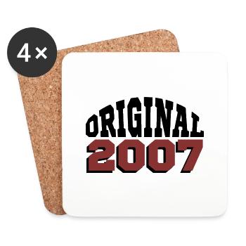 Original 2007 - Coasters (set of 4) - white - Front