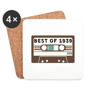 Best of 1939 - Coasters (set of 4) - white - Front