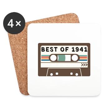 Best of 1941 - Coasters (set of 4) - white - Front