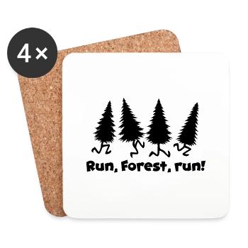 Funny Saying Picture Funny Humor Gift Idea - Coasters (set of 4) - white - Front
