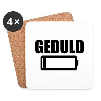 Funny Saying Picture Funny Humor Gift Idea - Coasters (set of 4) - white - Front