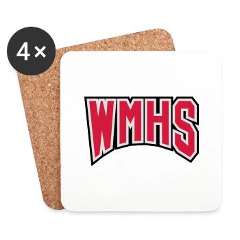 WMHS - Coasters (set of 4) - white - Front
