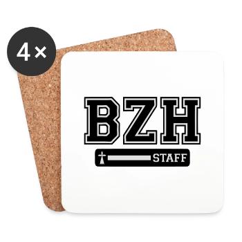 breizh staff logo - Coasters (set of 4) - white - Front