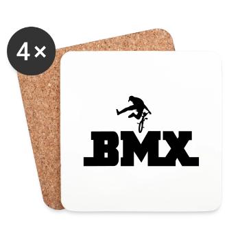 bmx - Untersetzer (4er-Set) - Weiß - Vorne