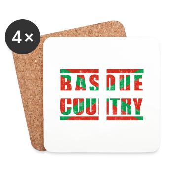 Basque Country - Coasters (set of 4) - white - Front